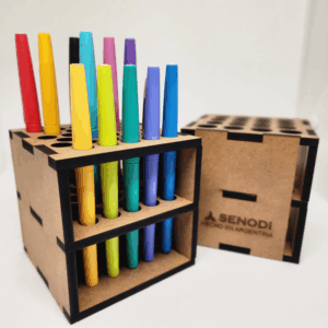 Organizador de escritorio cubo 10 cm 3
