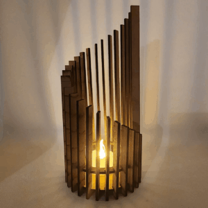 Luz de Té Recta 22,5 cm - MDF 3mm